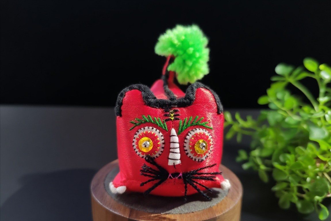 刺繡床頭小夜燈